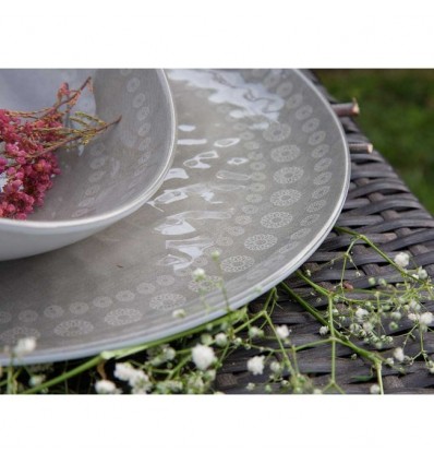 Set piatti piani Marine Business serie Oceans 6 pezzi