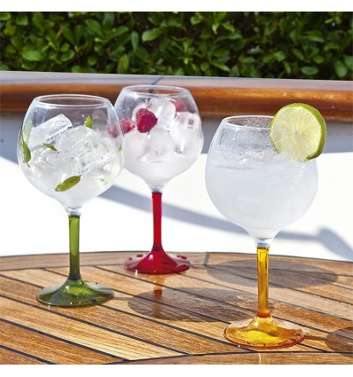 Set boccali birra colorati Marine Business serie Party 6 pezzi