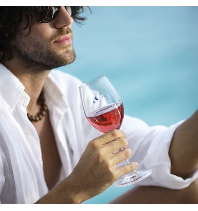 Set calici vino Marine Business serie Welcome On Board 6 pezzi