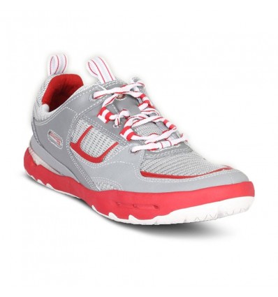 Scarpe Rockport Hydro Sail rosse e grigie