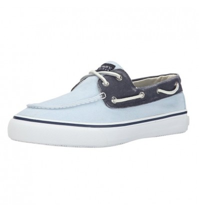 Scarpe Sperry Top Sider A/O 2 Eye Bahama bianco e blu