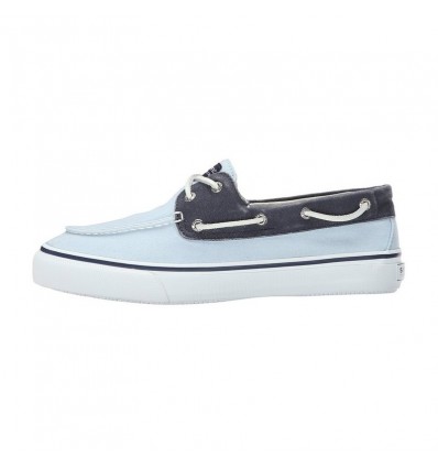 Scarpe Sperry Top Sider A/O 2 Eye Bahama bianco e blu