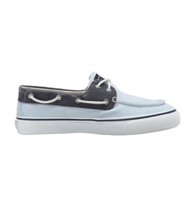 Scarpe Sperry Top Sider A/O 2 Eye Bahama bianco e blu