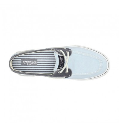 Scarpe Sperry Top Sider A/O 2 Eye Bahama bianco e blu