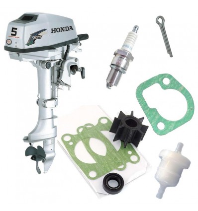 Kit tagliando originale Honda per motori fuoribordo bf 5 hp Kit tagliando originale Honda per motori fuoribordo bf 5 hp