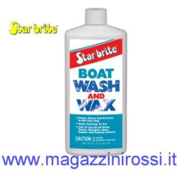 Detergente Star Brite Boat Wash and Wax con cera da 500