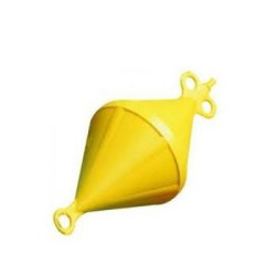 Gavitello biconico 9 lt giallo