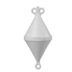 Gavitello biconico 15 lt bianco