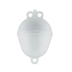 Gavitello bianco in polietilene soffiato