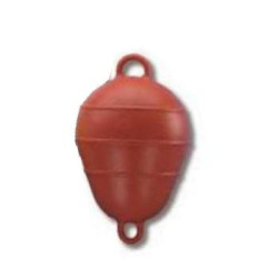 Gavitello rosso in polietilene soffiato