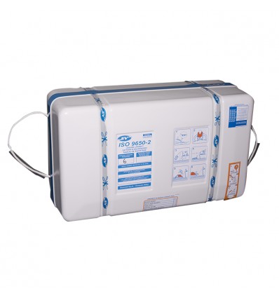 Zattera autogonfiabile Eurovinil ISO 9650 Italia 4 posti oltre 12 miglia