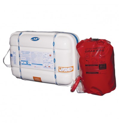 Zattera autogonfiabile Eurovinil ISO 9650 Italia + Grab Bag 10 posti oltre 12 miglia