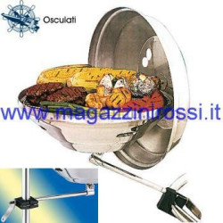 Barbecue da barca a carbonella in acciaio Magma con sup