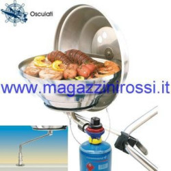 Barbecue da barca serie Magma a gas con supporto per tr