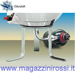 Supporto da pavimento per barbecue da barca serie Magma