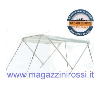 Tendalino Parasole Tessilmare modello Bimini Alta con l Tendalino Parasole Tessilmare modello Bimini Alta con l