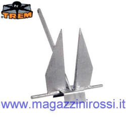 Ancora tipo Danforth in acciaio 12 Kg
