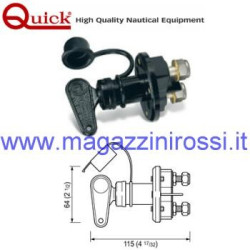 Interruttore staccabatteria Quick Nautical Equipment S1