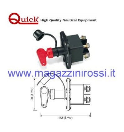 Interruttore staccabatteria Quick Nautical Equipment S1 Interruttore staccabatteria Quick Nautical Equipment S1