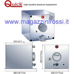 Nautic Boiler Quick Nautical BXS 2505 scalda acqua con 