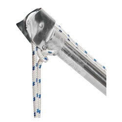 Gruetta in acciaio inox solleva tender o fuoribordo