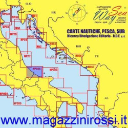 Carta Nautica Sea Way Zona NP026 Pescara - Termoli
