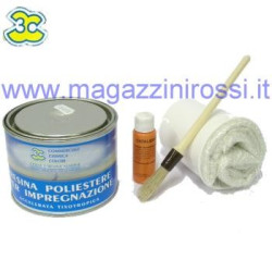 Kit per riparazioni in vetroresina 3C 0,375 lt.