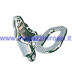 Gradino da bagno pieghevole in acciaio inox