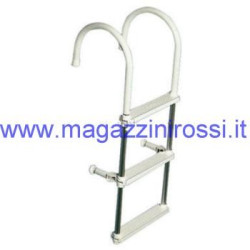 Scaletta di risalita con tubo in Anticorodal a due grad