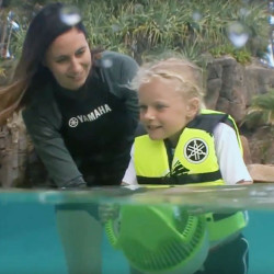 Sea scooter elettrico Yamaha Scout subacqueo fino a 3 mt