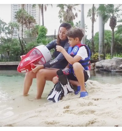Sea scooter elettrico Yamaha Seal subacqueo fino a 5 mt