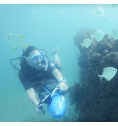 Sea scooter elettrico Yamaha RDS250 subacqueo fino a 30 mt