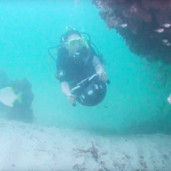 Sea scooter elettrico Yamaha RDS280 subacqueo fino a 30 mt