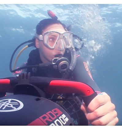 Sea scooter elettrico Yamaha RDS300 subacqueo fino a 40 mt