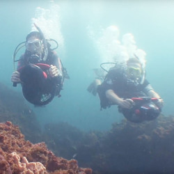 Sea scooter elettrico Yamaha RDS300 subacqueo fino a 40 mt