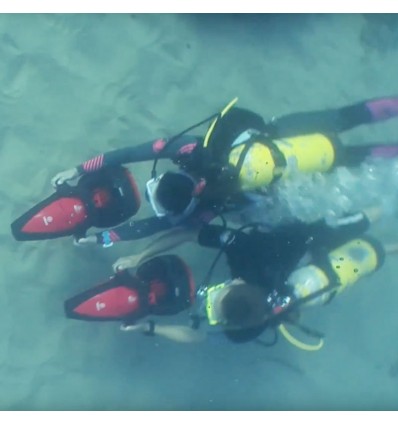 Sea scooter elettrico Yamaha 350Li subacqueo fino a 40 mt