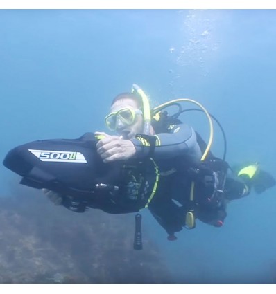 Sea scooter elettrico Yamaha 500Li subacqueo fino a 40 mt