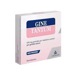 Gine Tantum 500mg Granulato Per Soluzione Cutanea 10 Bustine Vaginali