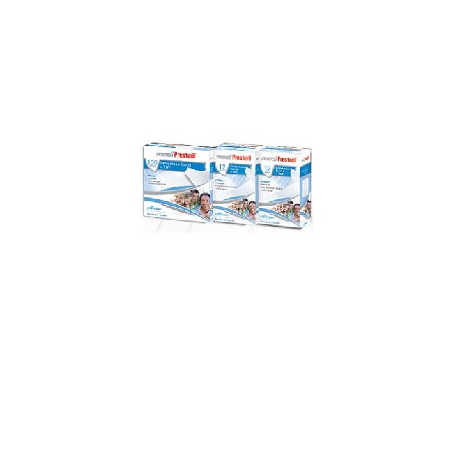 GARZA MEDIPRESTERIL TESSUTO NON TESSUTO STERILE MISURA 10X10CM 100 PEZZI GARZA MEDIPRESTERIL TESSUTO NON TESSUTO STERILE MISURA 10X10CM 100 PEZZI
