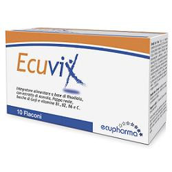 Ecupharma Ecuvix Integratore Alimentare 10 Flaconi Da 10ml