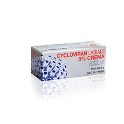 Sigmatau Cycloviran Labiale Crema 5% Trattamento Herpes Labiale Tubetto 2g
