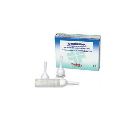 CATETERE ESTERNO CON STRISCIA BIADESIVA UROGUAINA 30 MM 30 PEZZI