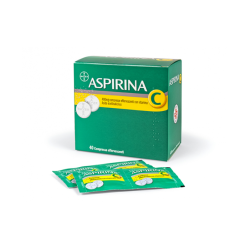 Aspirina C400+ 240mg Compresse Effervescenti Con Vitamina C 40 Compresse