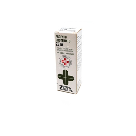 Argento Proteinato ZETA1% Gocce Nasali E Auricolari10ml