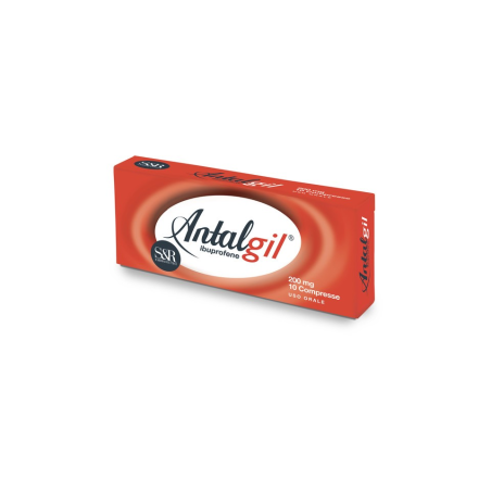 Johnson & Johnson Antalgil 200mg Ibuprofene 10 Compresse Johnson & Johnson Antalgil 200mg Ibuprofene 10 Compresse