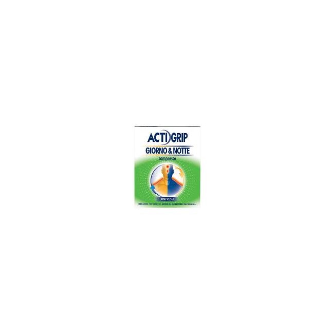 Actigrip Giorno E Notte Compresse Trattamento Sintomi Raffreddore E Influenza 12+4 Compresse Actigrip Giorno E Notte Compresse Trattamento Sintomi Raffreddore E Influenza 12+4 Compresse