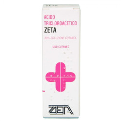 Acido Tricloroacetico ZETA 50% Soluzione Cutanea Flacone 10ml