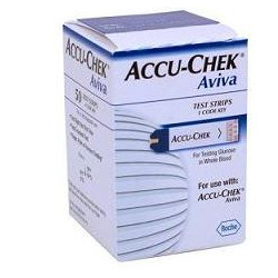 STRISCE MISURAZIONE GLICEMIA ACCU-CHEK AVIVA BRK RETAIL 50 PEZZI
