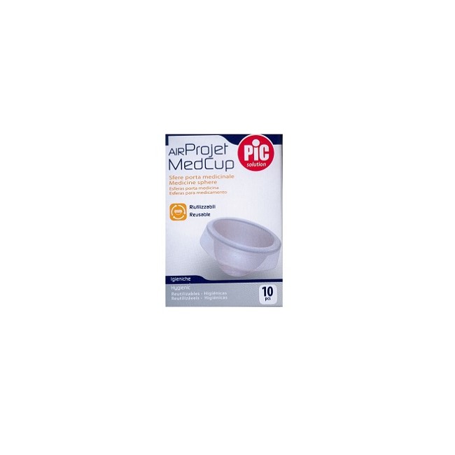 Pic Medcup Sfere Portamedicinale 10 Pezzi Pic Medcup Sfere Portamedicinale 10 Pezzi