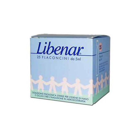 Libenar Fisiologica Sterile 25 Flaconcini Da 5ml Libenar Fisiologica Sterile 25 Flaconcini Da 5ml